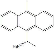 (1S)-1-(10-METHYL(9-ANTHRYL))ETHYLAMINE Struktur