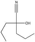 2-HYDROXY-2-PROPYL-PENTANENITRILE Struktur