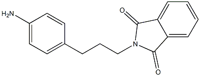 4-(3-PHTHALIMIDOPROPYL)ANILINE Struktur