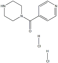 1-ISONICOTINOYLPIPERAZINE DIHYDROCHLORIDE Struktur