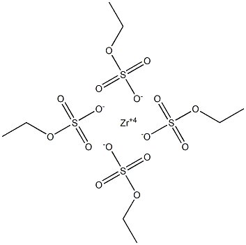 ZIRCONIUM ETHYLSULFATE Struktur