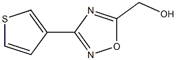 (3-THIEN-3-YL-1,2,4-OXADIAZOL-5-YL)METHANOL Struktur