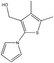 (4,5-DIMETHYL-2-PYRROL-1-YL-THIOPHEN-3-YL)-METHANOL Struktur