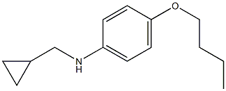 (1S)(4-BUTOXYPHENYL)CYCLOPROPYLMETHYLAMINE Struktur