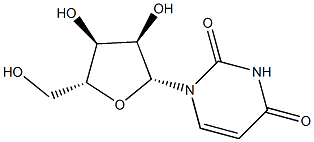 L-URIDINE, [3H]- Struktur