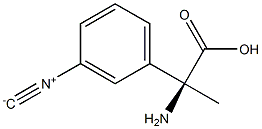 (2S)-2-AMINO-2-(3-ISOCYANOPHENYL)PROPANOIC ACID Struktur