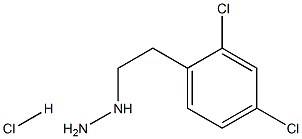 [2-(2,4-DICHLORO-PHENYL)-ETHYL]-HYDRAZINE HYDROCHLORIDE Struktur