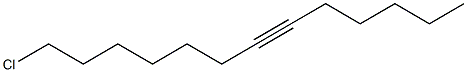 13-CHLORO-6-TRIDECYNE Struktur