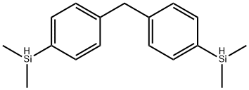 (4-[4-(DIMETHYLSILYL)BENZYL]PHENYL)(DIMETHYL)SILANE Struktur