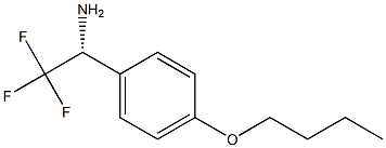 (1R)-1-(4-BUTOXYPHENYL)-2,2,2-TRIFLUOROETHYLAMINE Struktur