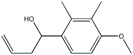 4-(2,3-DIMETHYL-4-METHOXYPHENYL)-1-BUTEN-4-OL Struktur