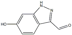 6-HYDROXY-1H-INDAZOLE-3-CARBOXALDEHYDE Struktur