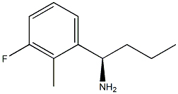 (1R)-1-(3-FLUORO-2-METHYLPHENYL)BUTYLAMINE Struktur