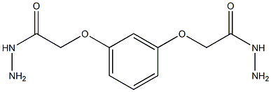 (3-HYDRAZINOCARBONYLMETHOXY-PHENOXY)-ACETIC ACID HYDRAZIDE Struktur