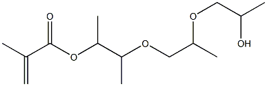 METHYL TRIPROPYLENE GLYCOL METHACRYLATE Struktur