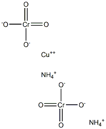 COPPER (II) AMMONIUM CHROMATE Struktur