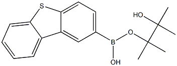 DIBENZOTHIOPHENE-2-BORONIC ACID PINACOL ESTER Struktur