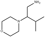 3-METHYL-2-MORPHOLIN-4-YLBUTAN-1-AMINE Struktur