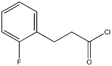 3-(2-FLUOROPHENYL)PROPIONYL CHLORIDE Struktur