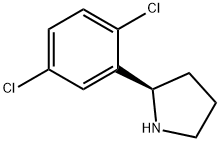 (2R)-2-(2,5-DICHLOROPHENYL)PYRROLIDINE Struktur