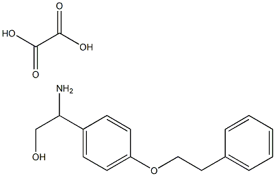 2-AMINO-2-[4-(2-PHENYLETHOXY)PHENYL]ETHANOL OXALATE Struktur