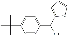 4-TERT-BUTYLPHENYL-(2-FURYL)METHANOL Struktur