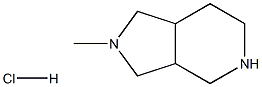 2-METHYLOCTAHYDRO-1H-PYRROLO[3,4-C]PYRIDINE HYDROCHLORIDE Struktur