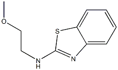 N-(2-METHOXYETHYL)-1,3-BENZOTHIAZOL-2-AMINE Struktur