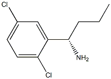 (1S)-1-(2,5-DICHLOROPHENYL)BUTYLAMINE Struktur