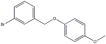 3-BROMOBENZYL-(4-METHOXYPHENYL)ETHER Struktur