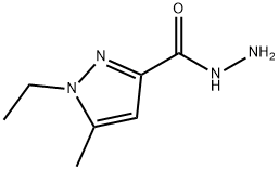 1-ETHYL-5-METHYL-1H-PYRAZOLE-3-CARBOHYDRAZIDE Struktur