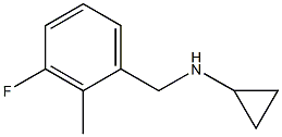 (1R)CYCLOPROPYL(3-FLUORO-2-METHYLPHENYL)METHYLAMINE Struktur