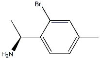 (1S)-1-(2-BROMO-4-METHYLPHENYL)ETHYLAMINE Struktur