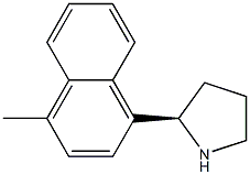 (2R)-2-(4-METHYLNAPHTHYL)PYRROLIDINE Struktur