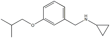 (1R)CYCLOPROPYL[3-(2-METHYLPROPOXY)PHENYL]METHYLAMINE Struktur