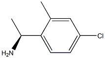 (1S)-1-(4-CHLORO-2-METHYLPHENYL)ETHYLAMINE Struktur