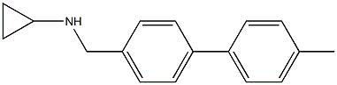 (1S)CYCLOPROPYL[4-(4-METHYLPHENYL)PHENYL]METHYLAMINE Struktur