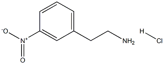 3-NITRO-PHENETHYLAMINE HYDROCHLORIDE Struktur