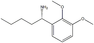 (1S)-1-(2,3-DIMETHOXYPHENYL)PENTYLAMINE Struktur