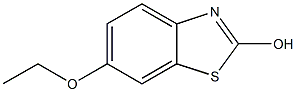 6-ETHOXY-2-HYDROXYBENZOTHIAZOLE Struktur