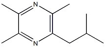 2,3,5-TRIMETHYL-6-ISOBUTYL PYRAZINE Struktur