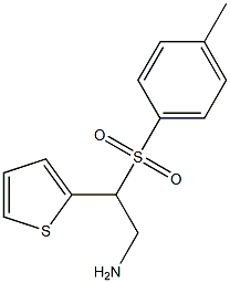 2-THIOPHEN-2-YL-2-(TOLUENE-4-SULFONYL)-ETHYLAMINE Struktur