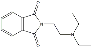 2-[2-(DIETHYLAMINO)ETHYL]-1H-ISOINDOLE-1,3(2H)-DIONE Struktur