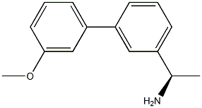 (1R)-1-[3-(3-METHOXYPHENYL)PHENYL]ETHYLAMINE Struktur