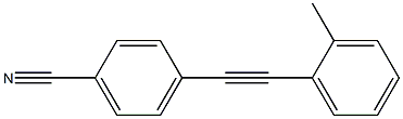 4-O-TOLYLETHYNYL-BENZONITRILE Struktur