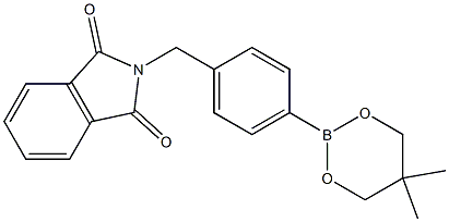 2-[4-(5,5-DIMETHYL-1,3,2-DIOXABORINAN-2-YL)BENZYL]-1H-ISOINDOLE-1,3(2H)-DIONE Struktur