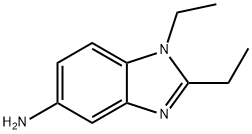 1,2-DIETHYL-1H-BENZOIMIDAZOL-5-YLAMINE Struktur