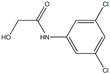 N-(3,5-DICHLOROPHENYL)-2-HYDROXYACETAMIDE Struktur