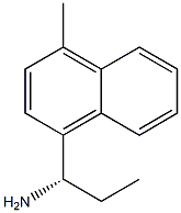 (1S)-1-(4-METHYLNAPHTHYL)PROPYLAMINE Struktur