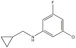 (1R)(5-CHLORO-3-FLUOROPHENYL)CYCLOPROPYLMETHYLAMINE Struktur